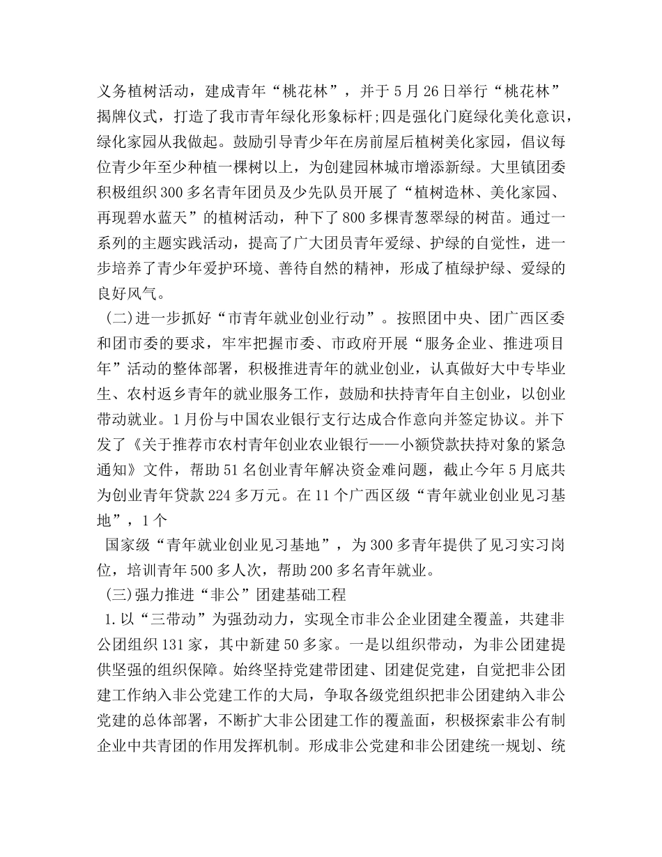 团委2020年上半年工作总结 _第3页