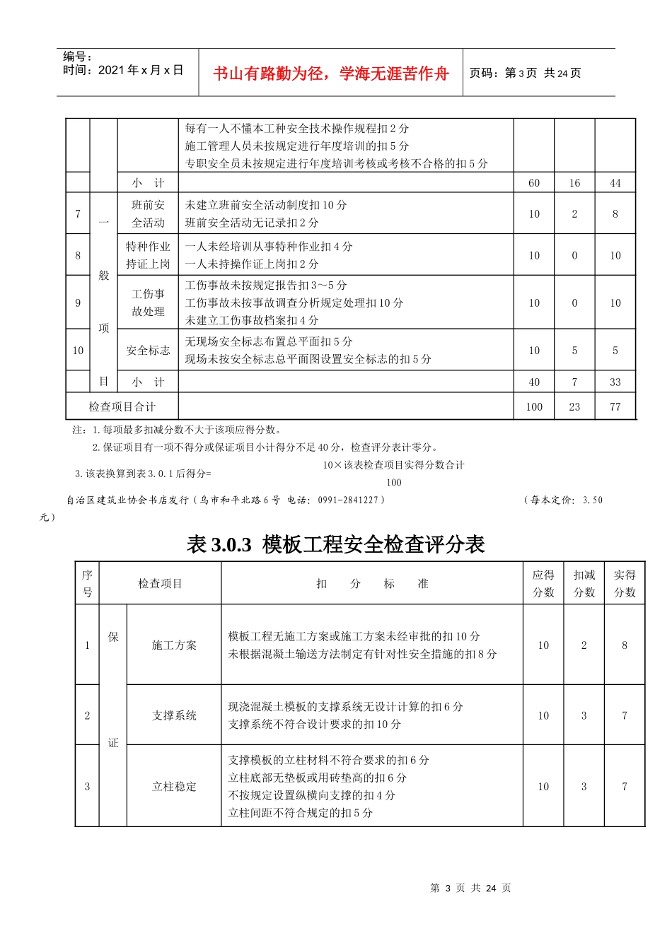 安全检查评分表1515971883_第3页