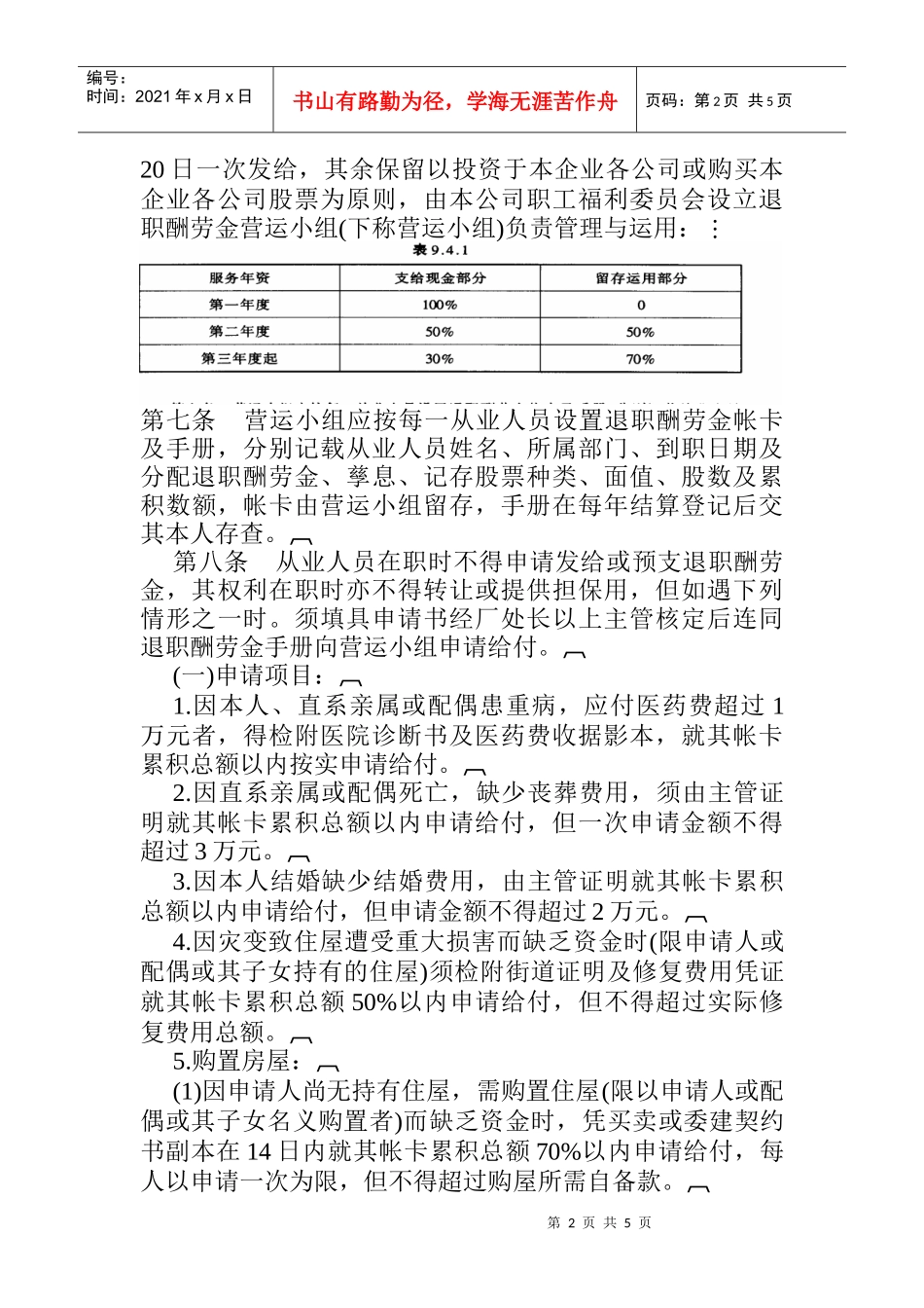 职员辞职工资的使用_第2页