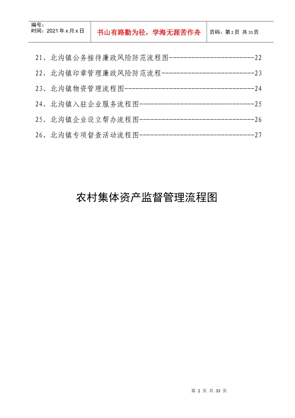 定稿北沟镇廉政风险防控行政权力运行流程图_第3页
