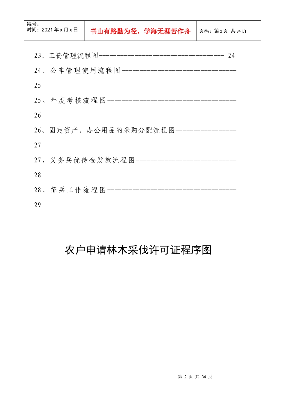 北滩乡廉政风险防控行政权力运行流程图_第3页