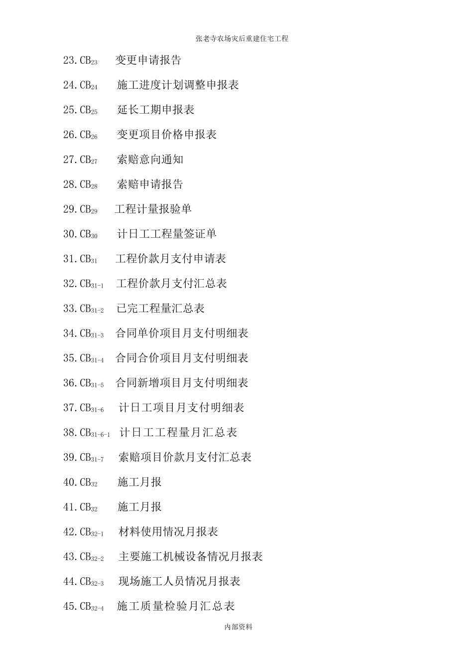 张老寺农场总建筑表格大全_第2页