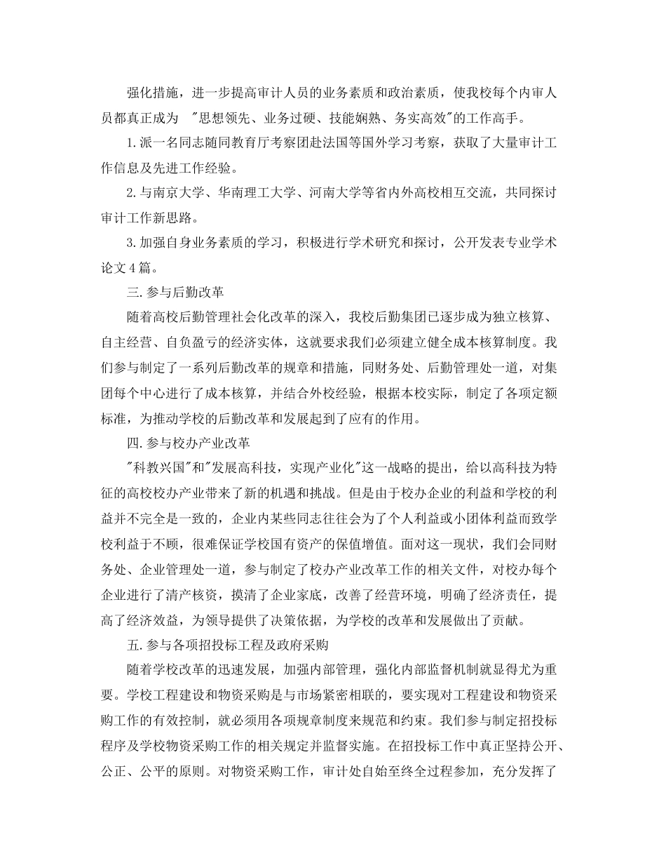 审计局年度个人工作总结范文_第2页