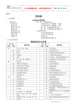 民营企业统计表3doc-附件