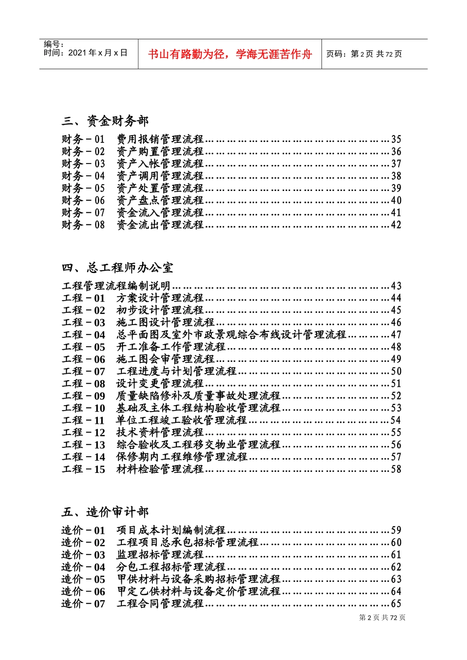 集团公司全套流程图(DOC72页)_第2页