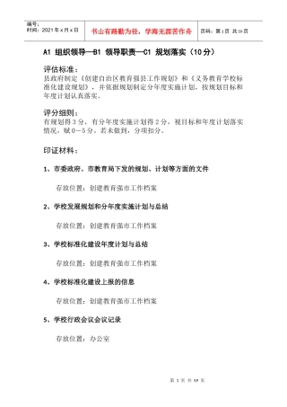 哈密市标准化建设(校级)档案目录修改试行XXXX0913