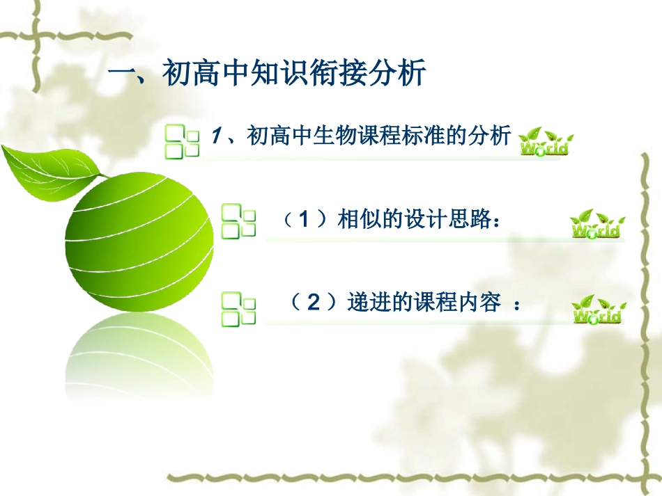 高中生物开学第一课_第2页