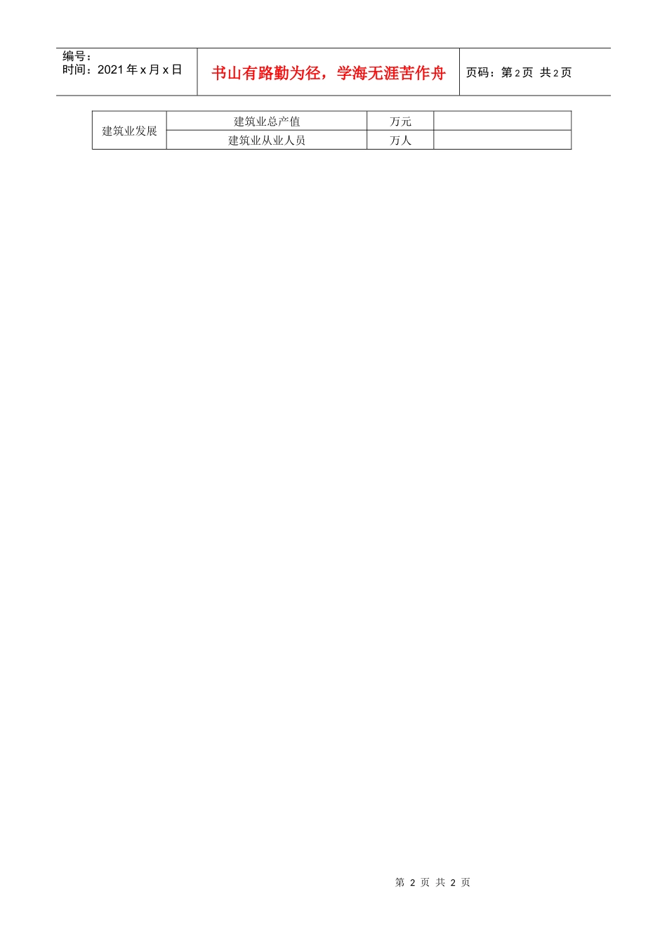 赣州市城乡规划建设情况统计表_第2页