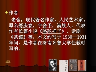 第三单元《济南的冬天》复习