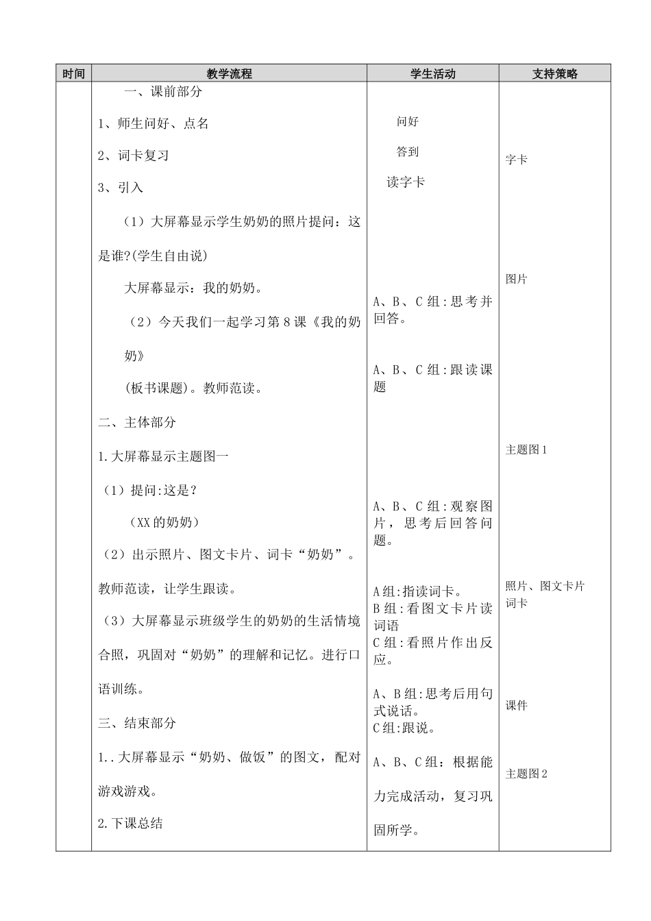《我的奶奶》一稿_第2页