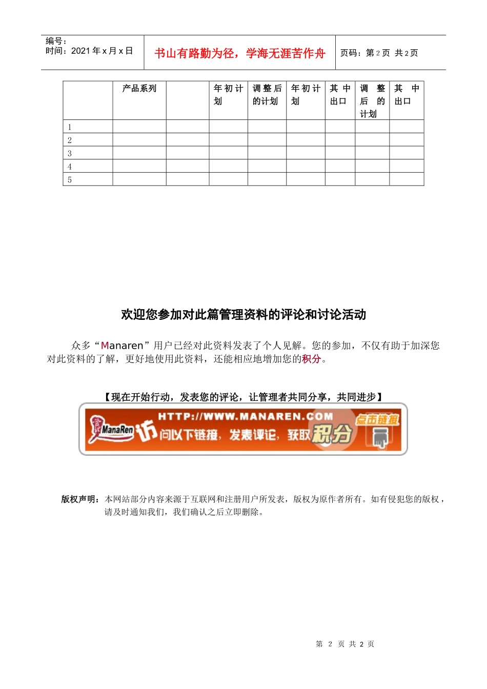 主要产品产销量记录表_第2页