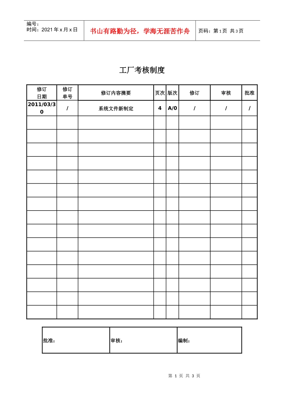 工厂考核制度_第1页