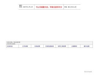 试谈某某财务部的工作规范