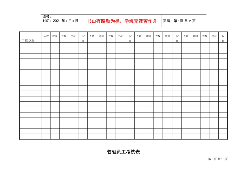 企业最实用的办公文档表汇总_第3页