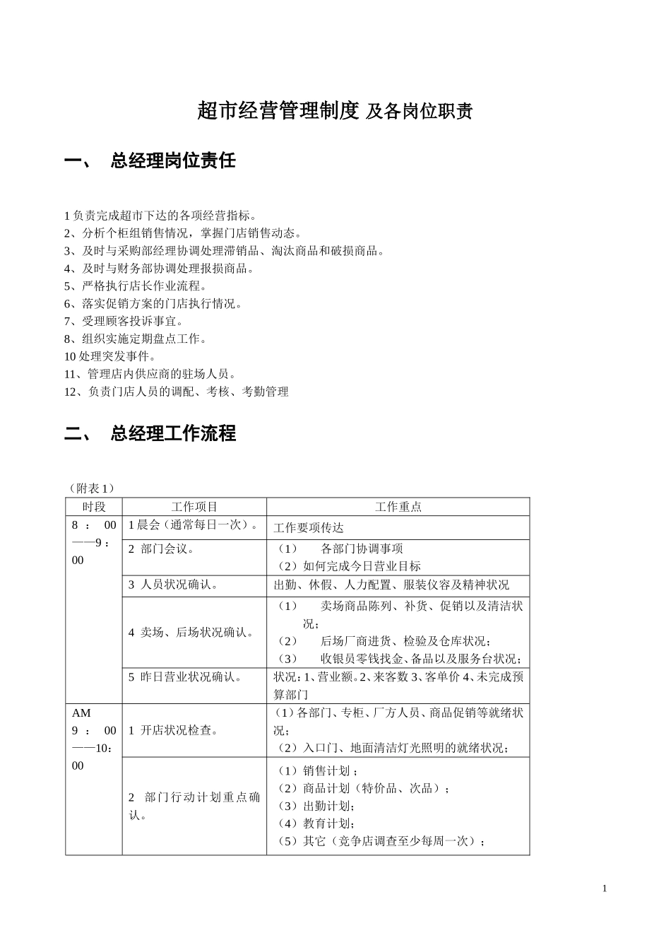 超市管理制度(DOC43页)_第1页