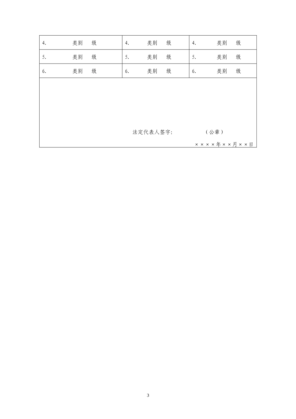 建筑业企业资质申请表96711575_第3页
