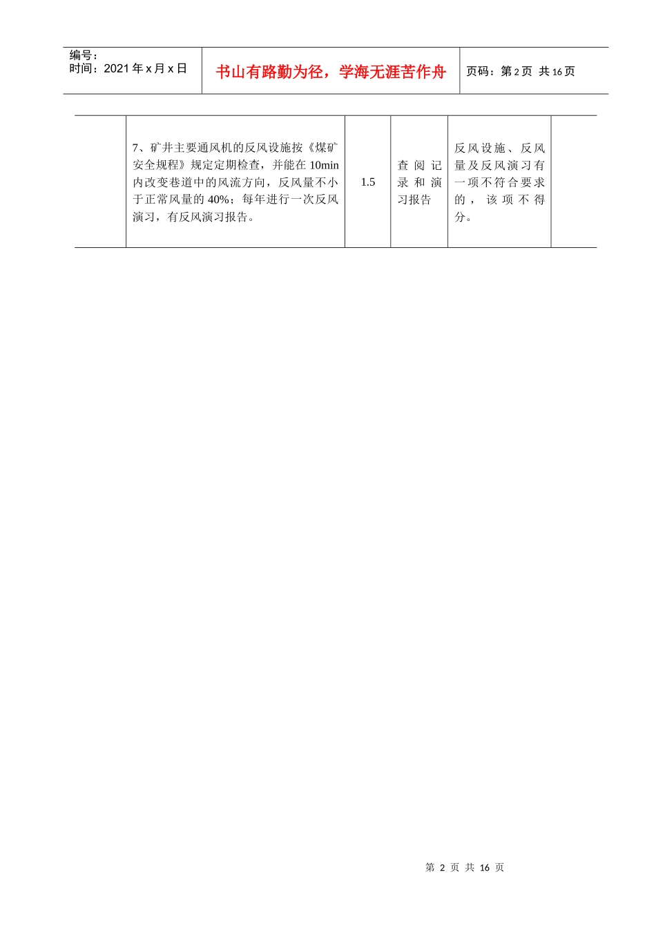 “一通三防”安全质量标准化_第2页