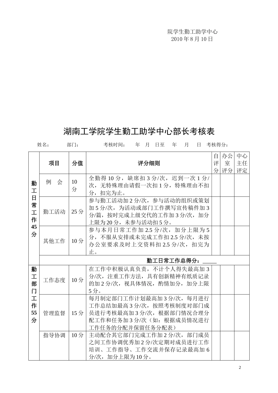 部门考核制度1_第3页
