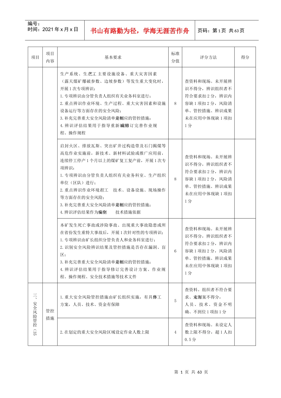 2022年度版标准化考核评分_第2页