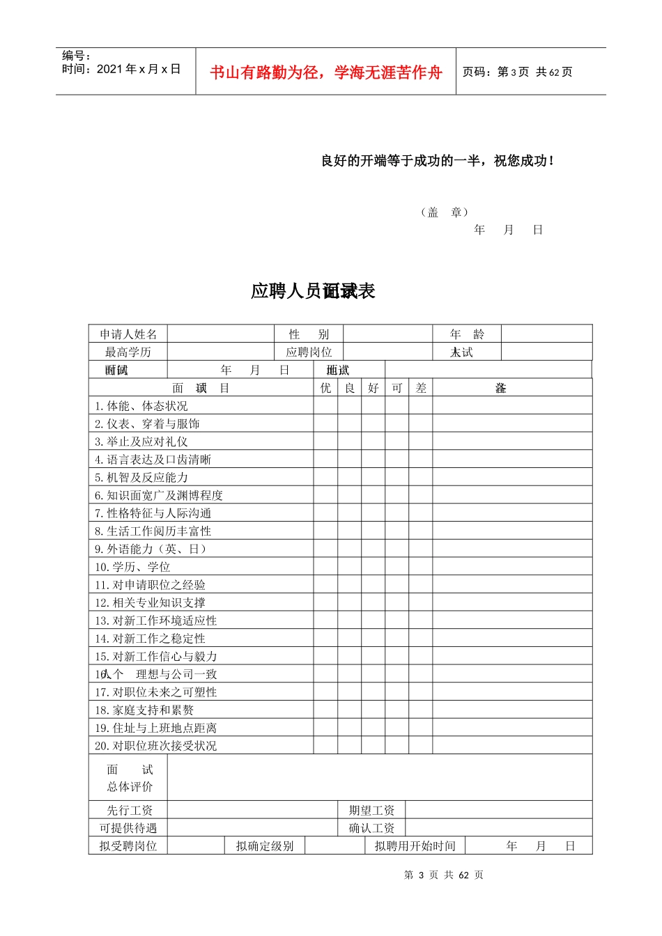 人力资源管理图表_第3页