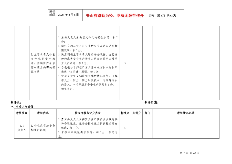 安全标准化企业现场评审细则_第3页