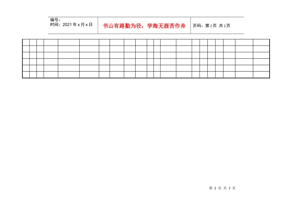 【经营管理】订单登记表_第2页