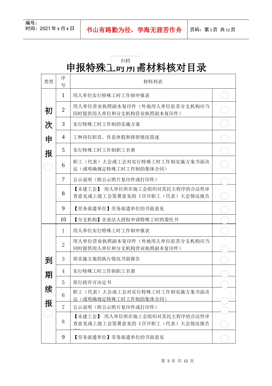特殊工时工作制审批流程及相关说明-附：审批流程图如下：_第3页