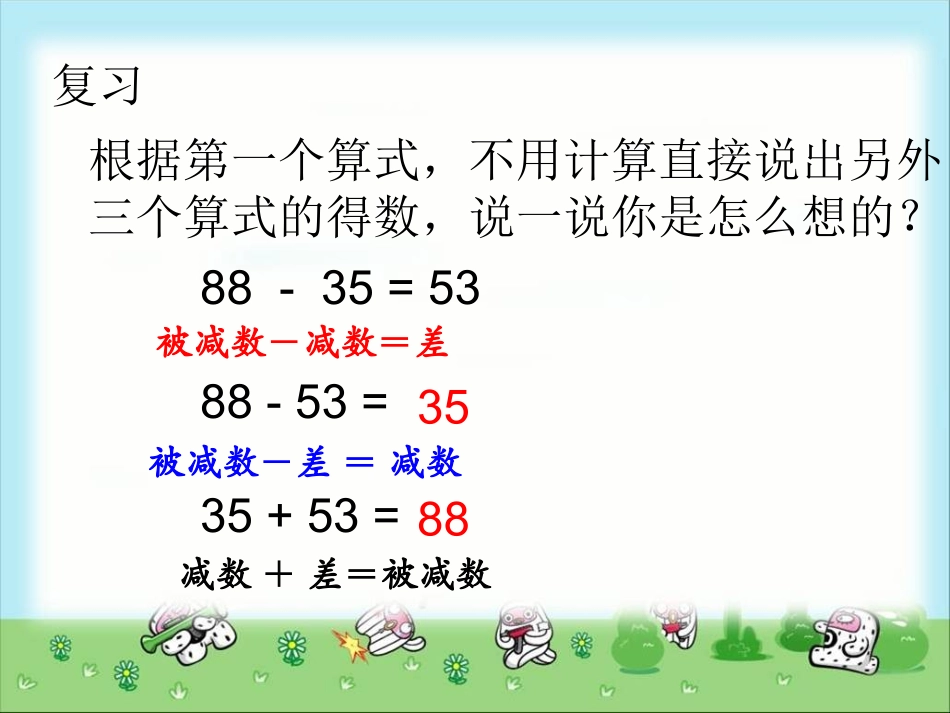 《减法的验算》教学课件_第2页