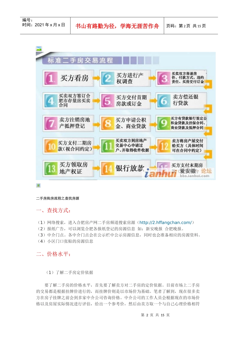 二手房购房流程详细流程图_第2页