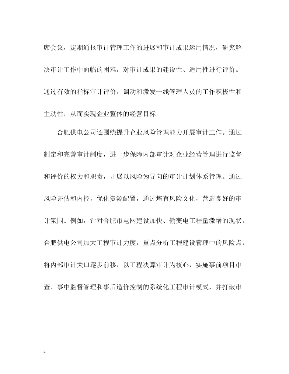 审计工作总结_第2页