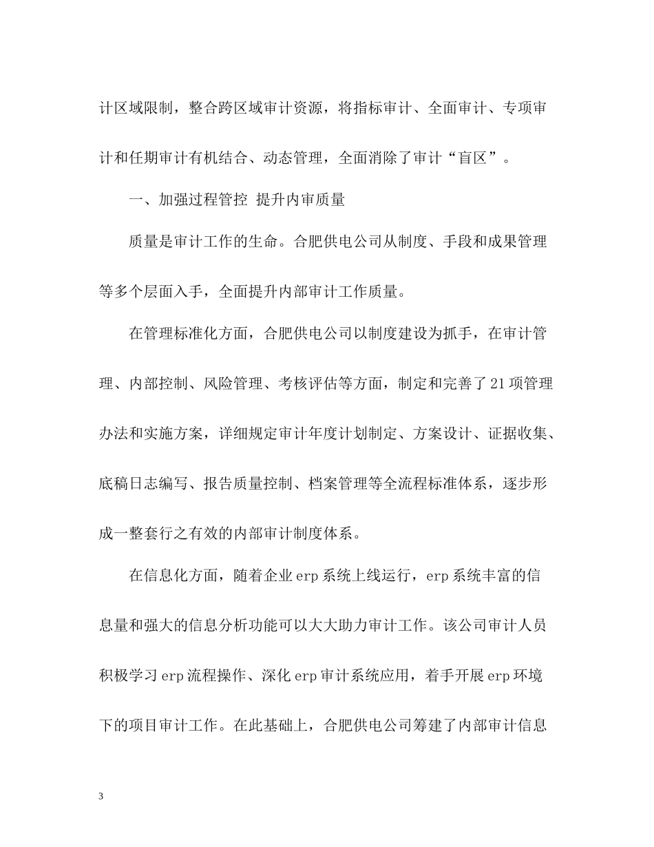 审计工作总结_第3页