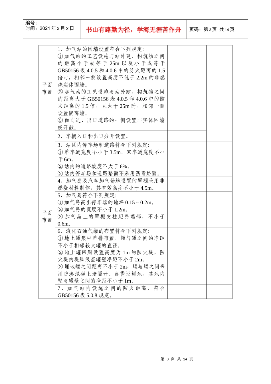 2《液化石油气加气站安全检查表（试行）》下载-加油站安_第3页