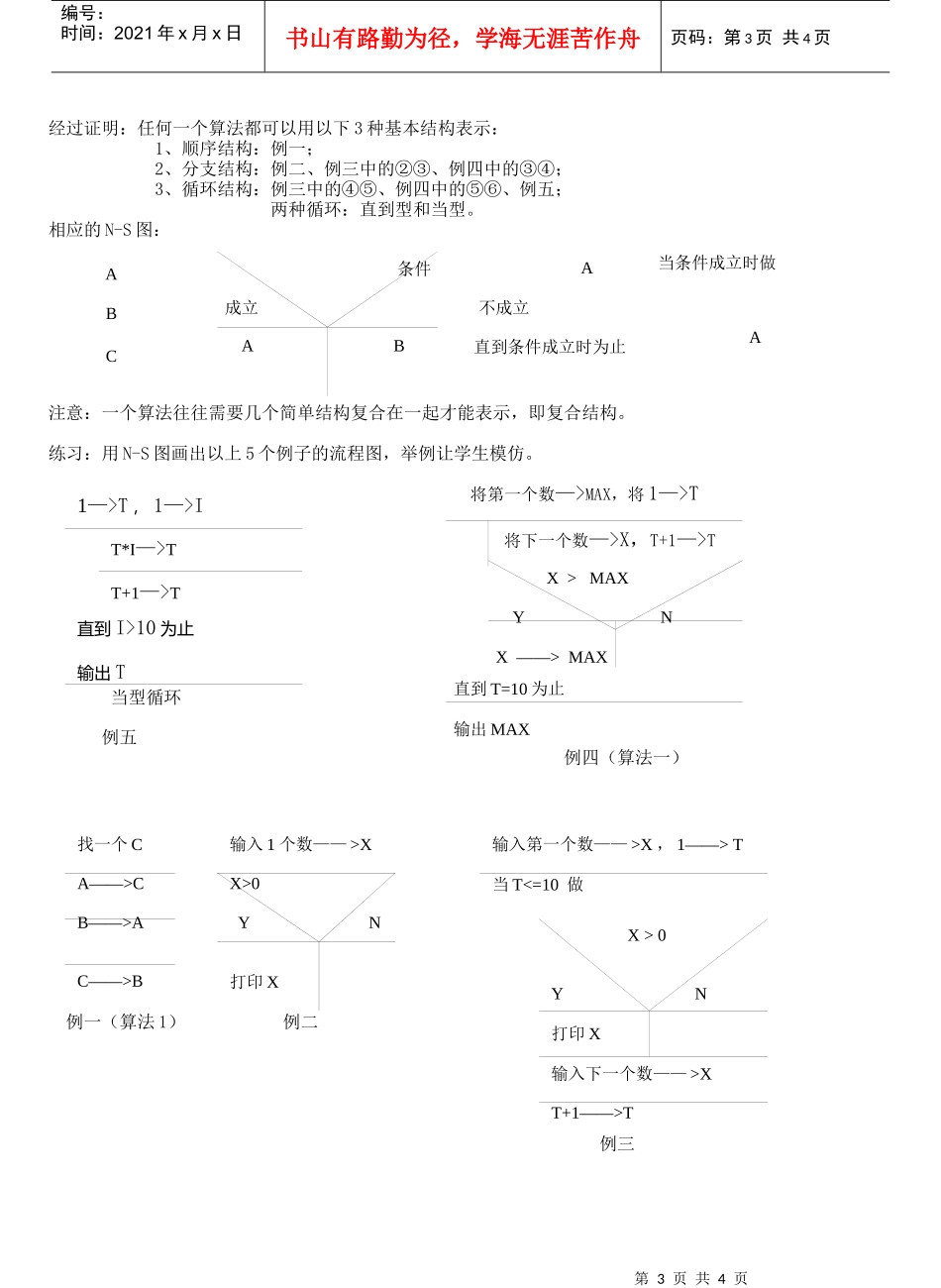 算法和流程图_第3页