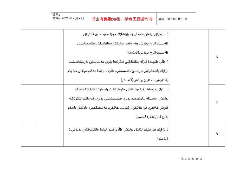 吐鲁番地区党员干部现代远程教育基础设施项目整体验收表(五大系统)_第3页