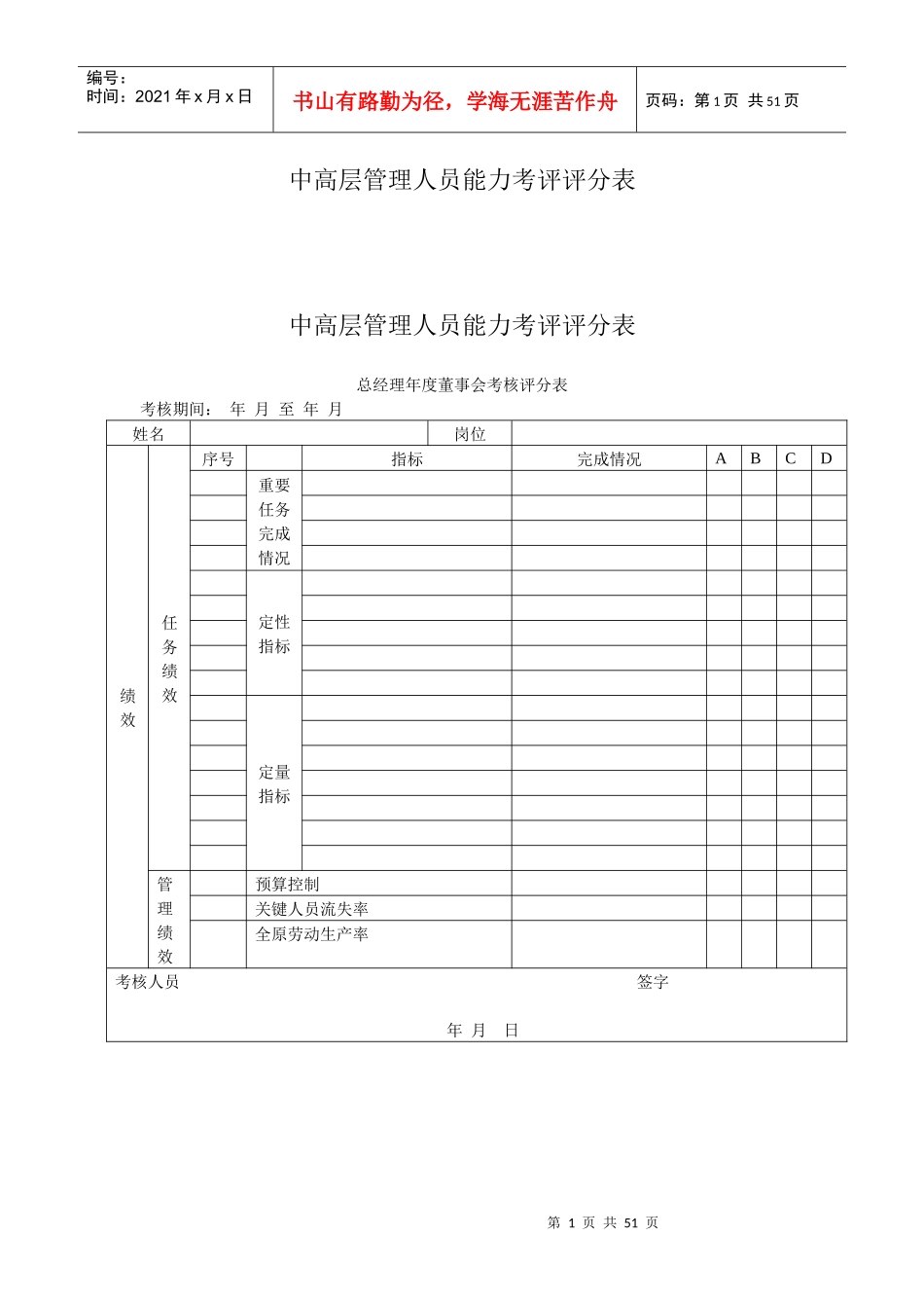 某咨询绩效考评制度(多个文档)_第1页