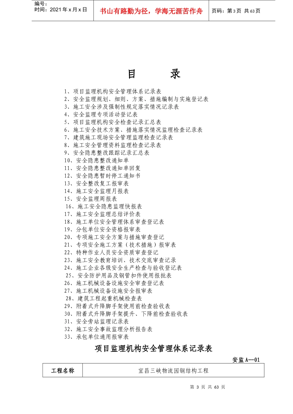 安全监理用表(打防护用品报审)_第3页