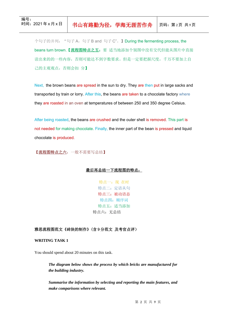 雅思流程图的写作(含范文深度点评)_第2页