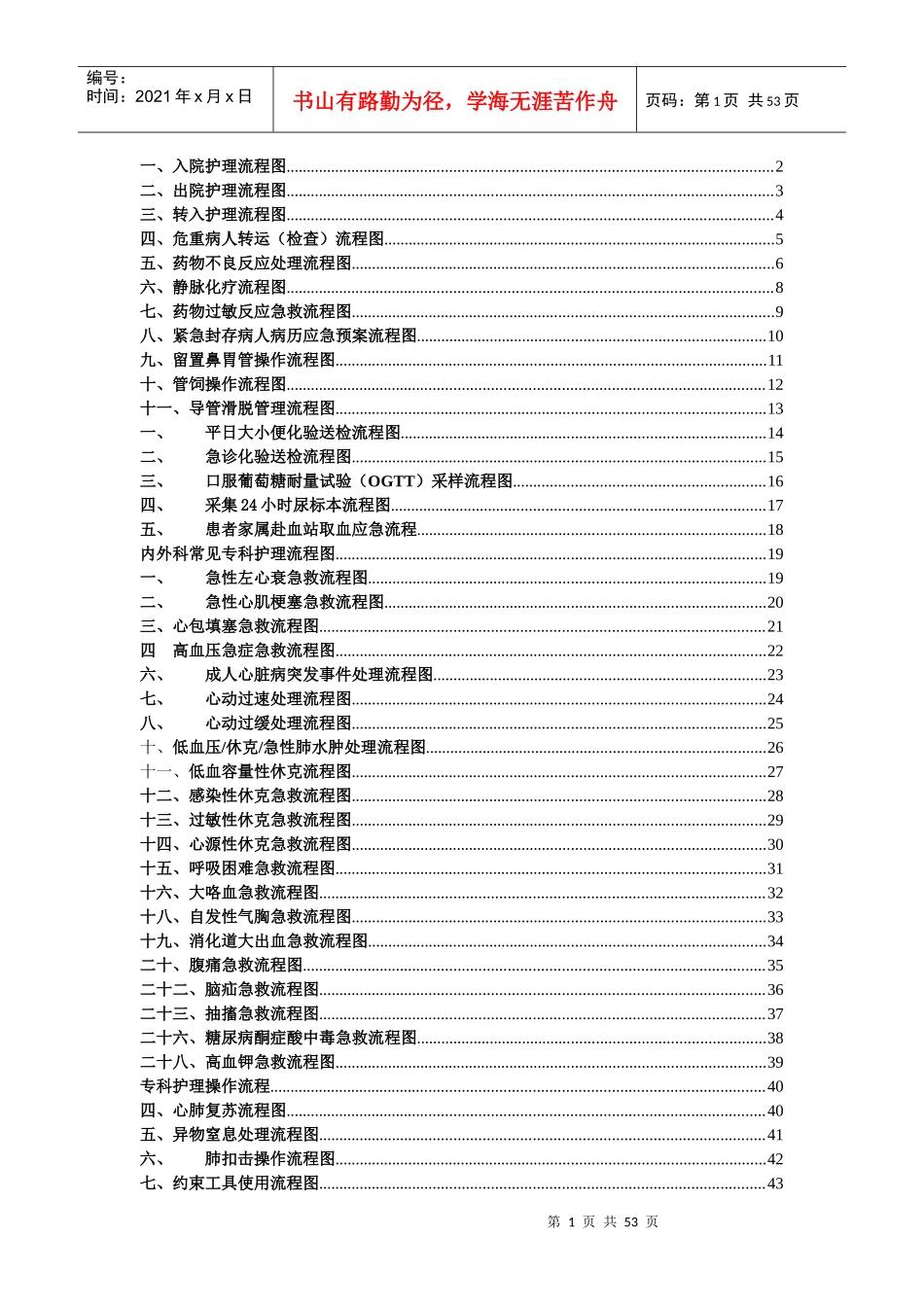 护理工作流程图_第1页
