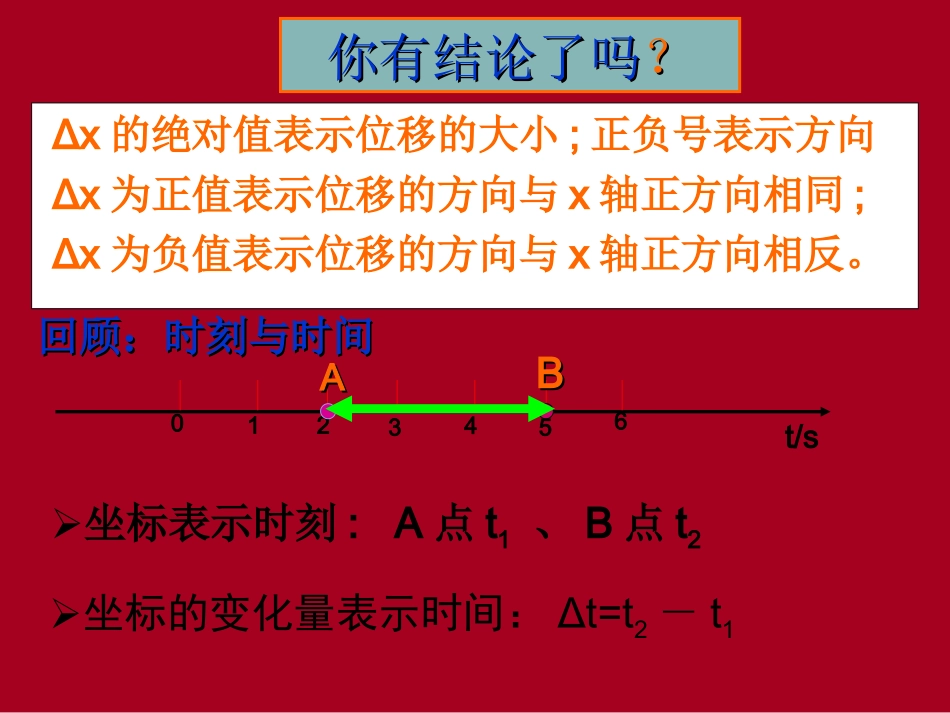 2016-2017学年人教版必修一13物体运动快慢的描述--速度课件（28张）_第3页