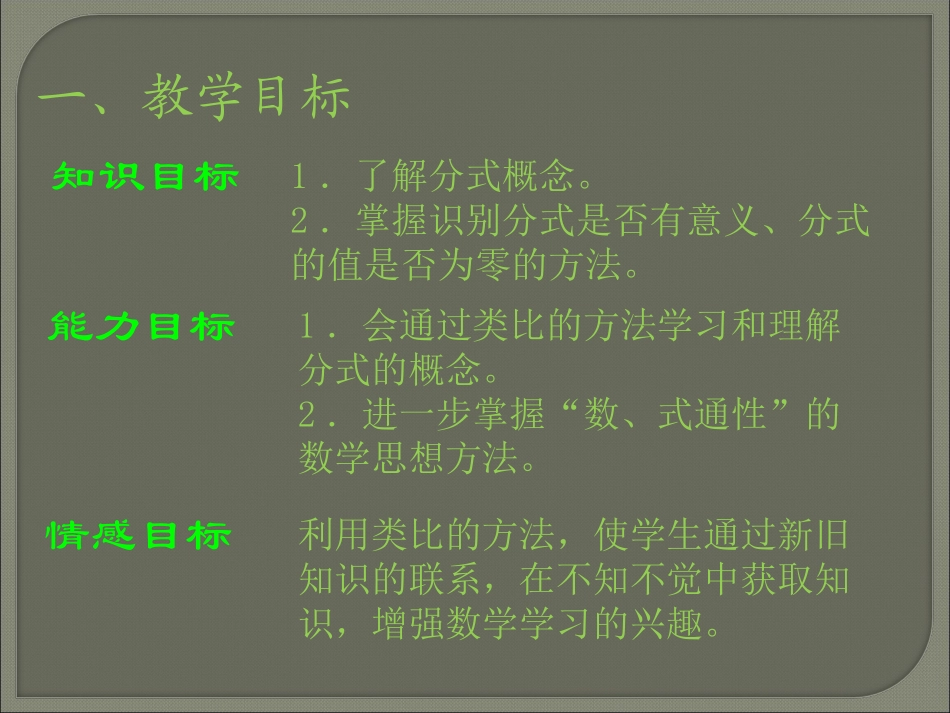 湘教版八年级上册（新）课件：11《分式》（共14张PPT）(1)_第2页