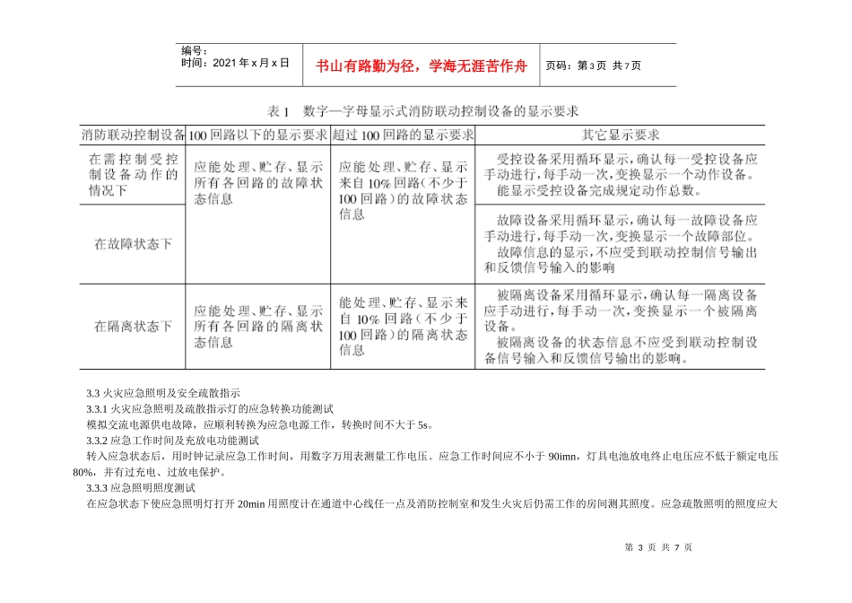 建筑自动消防系统的调试工艺规程_第3页