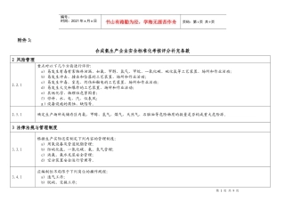 合成氨安全标准化补充条件