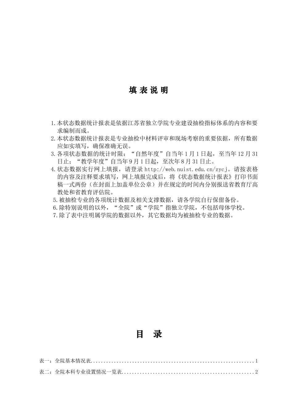 江苏省独立学院专业建设抽检状态数据统计报表(可公布常_第2页