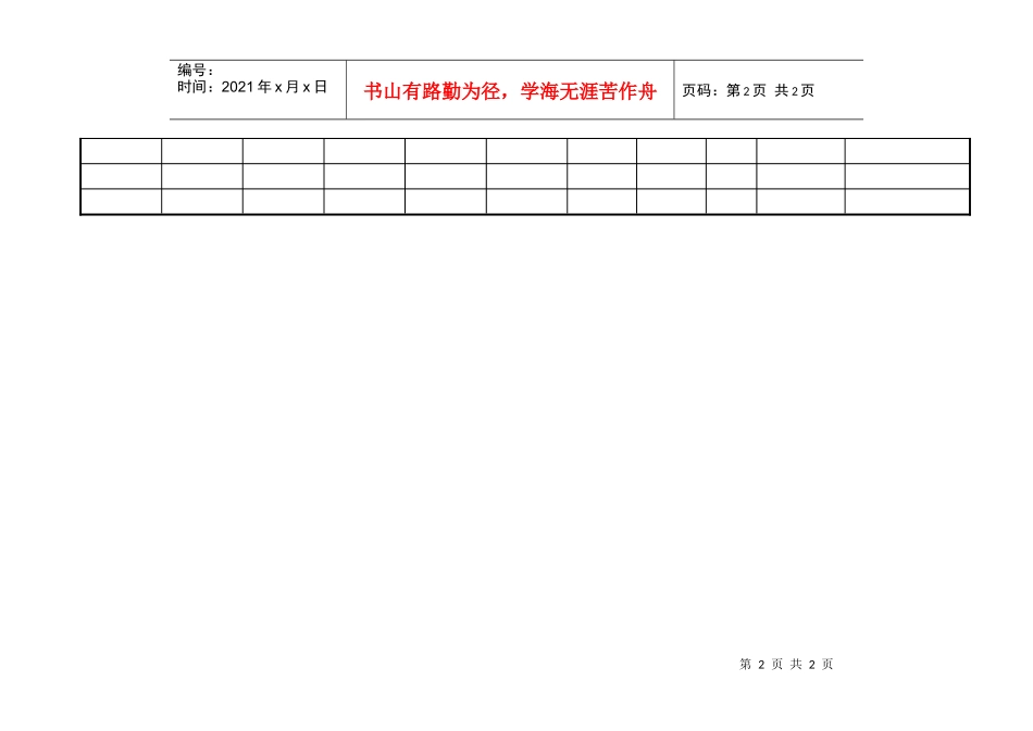 材料验收日报表_第2页