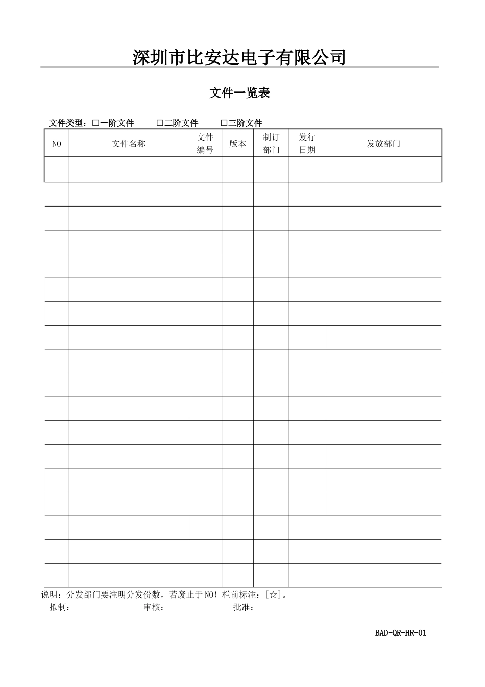 BAD-行政表格_第1页