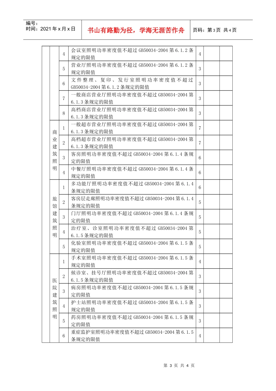 3公共建筑节能设计检查表doc-河北建设网_第3页
