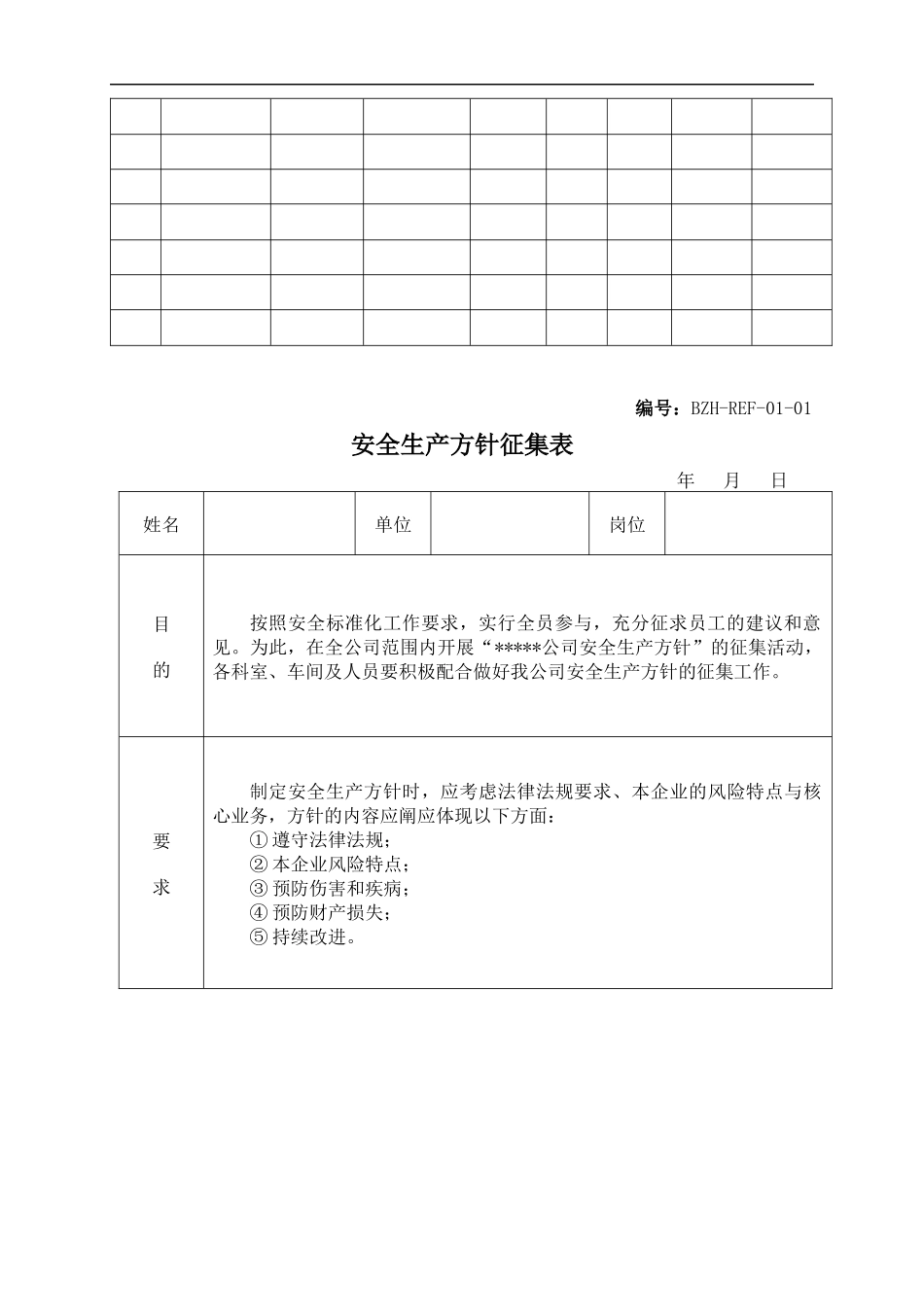安全标准化记录全套表格1_2_第3页