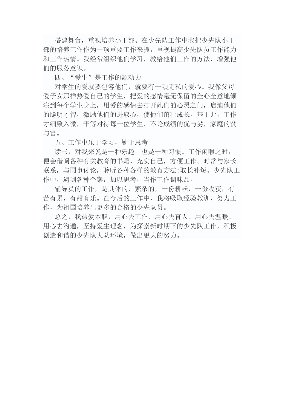 少先队工作总结_第2页