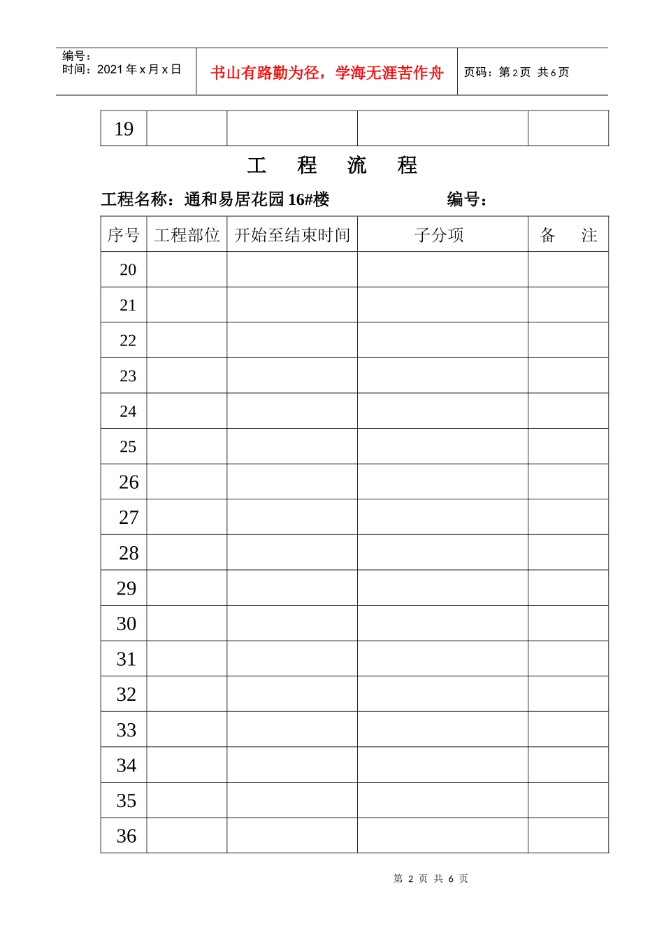 工程流 程表_第2页