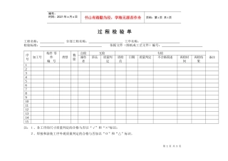 24-3钢结构施工管理规定表